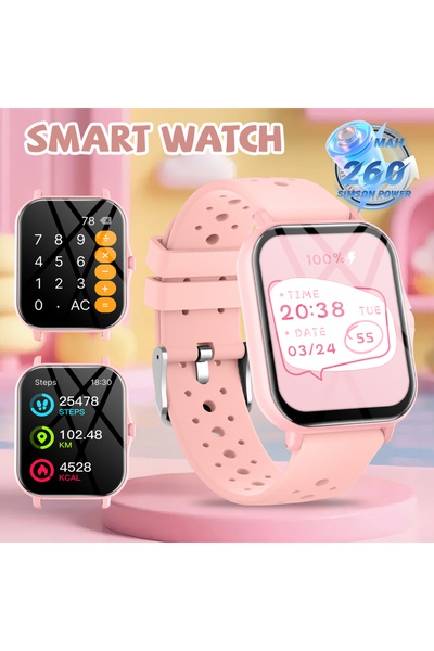 Choice6 Silicone pink-dd NEW Hot Smart Watch 1.83''HD Screen Camera Music Con...
