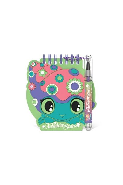 NEBULOUS STARS Σημειωματάριο με μίνι στυλό τζελ και αυτοκόλλητα, 25 φύλλα, χα...