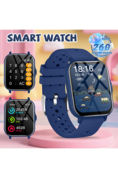 Choice4 Silicone blue-dd NEW Hot Smart Watch 1.83''HD Screen Camera Music Con...
