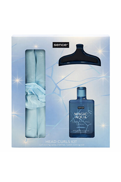 SENCE GIFT BOX (HAIR ACCESSORIES+HAIR SPRAY 100ML) MAGIC AQUA