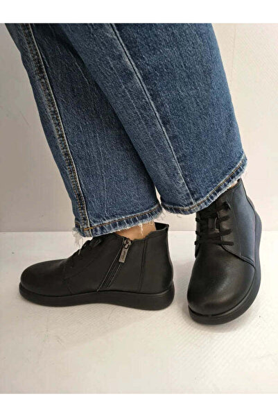 PASS Γυναικεία casual μποτάκια 970016A 01-N ΜΑΥΡΟ - Μαύρο, 39