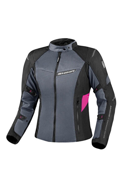 SHIMA Rush 2.0 Lady Vent Korumalı Kadın Motosiklet Montu Pembe