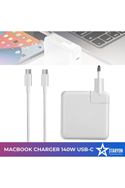 Staryon Încărcător MacBook 140W Staryon ® Încărcare rapidă USB-C, cablu USB-C...