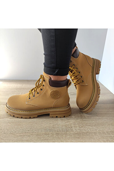 FORMAZIONE Γυναικεία καθημερινά μποτάκια 116637 - 38, Κίτρινο