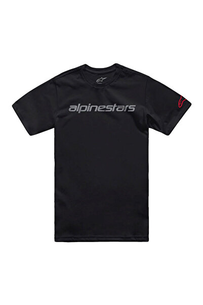 Alpinestars Linear Wormark 2.0 CSF Tişört Siyah Beyaz Kırmızı