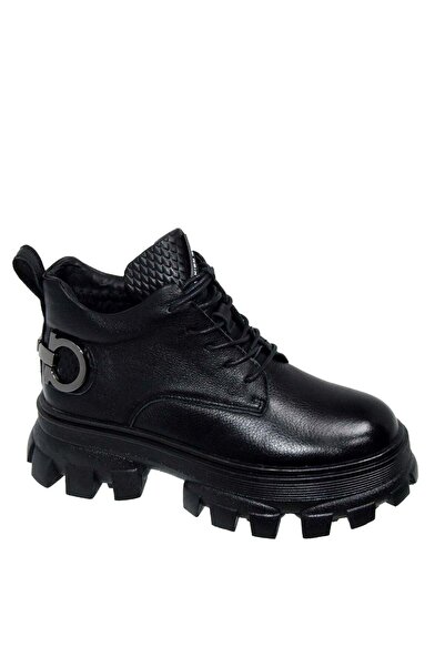 FORMAZIONE Γυναικεία casual μποτάκια D32912E ΜΑΥΡΟ - 36, Μαύρο