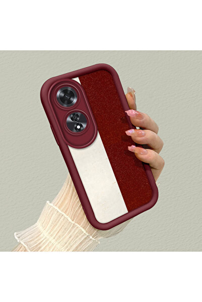 CASEVIBE Oppo A60 Uyumlu Şık ve sade renkli tasarım, yüksek kaliteli silikon ...