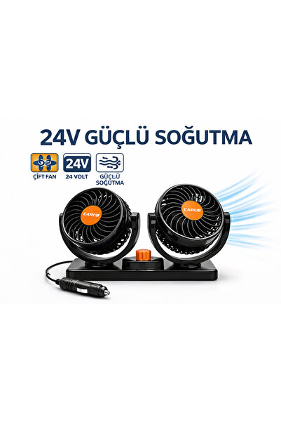 stab audio system 2`Lİ Vantilatör Torpido Üstü 24 Volt