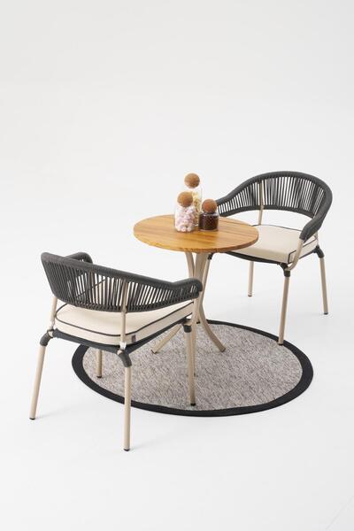 Divona Home BREMEN TEREA BAHÇE BALKON BİSTRO SET