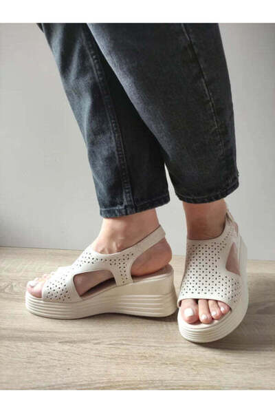 PASS Σανδάλι CASUAL DAMA 140017A 52-N ΜΠΕΖ - Μπεζ, 37