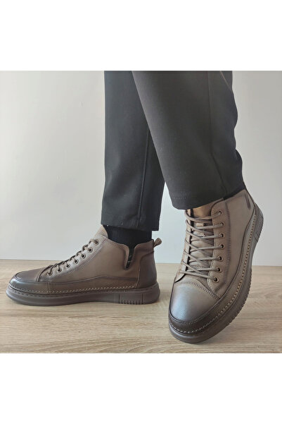 FRANCO GERARDO Ανδρικά casual μποτάκια M999336 ΓΚΡΙ - 44, Γκρι