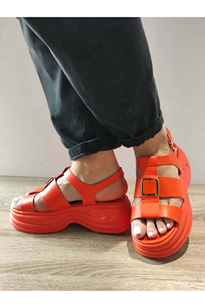 PASS ΓΥΝΑΙΚΕΙΑ ΚΑΘΗΜΕΡΙΝΑ ΣΑΝΔΑΛΙΑ 4003 11-N ΠΟΡΤΟΚΑΛΙ - Πορτοκαλί, 37