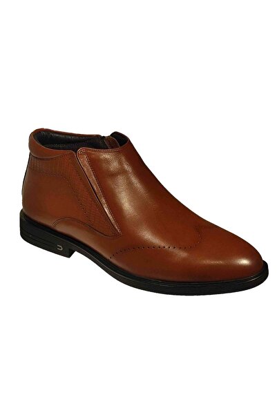 ELDEMAS Men's casual boots EL17 BROWN - 44, Cognac brown