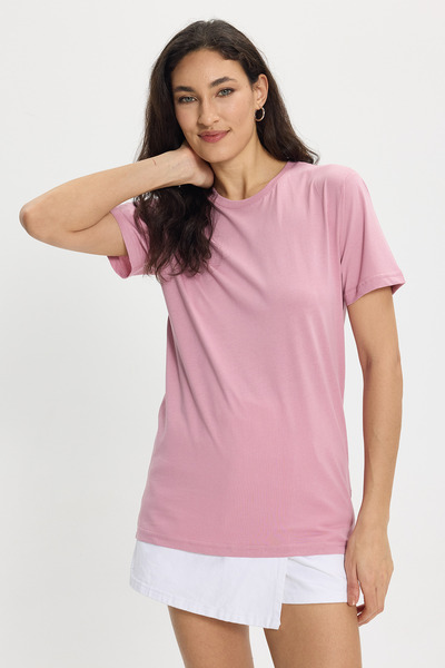 Tudors Γυναικεία μπλούζα με χαλαρή εφαρμογή, άνετη στάση σώματος, 100% βαμβακ...