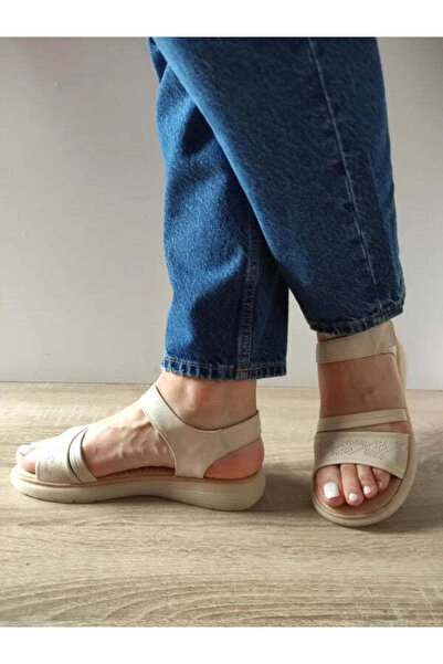 FORMAZIONE Γυναικεία Casual Σανδάλια 33192 ΚΡΕΜ - Κρεμ, 39