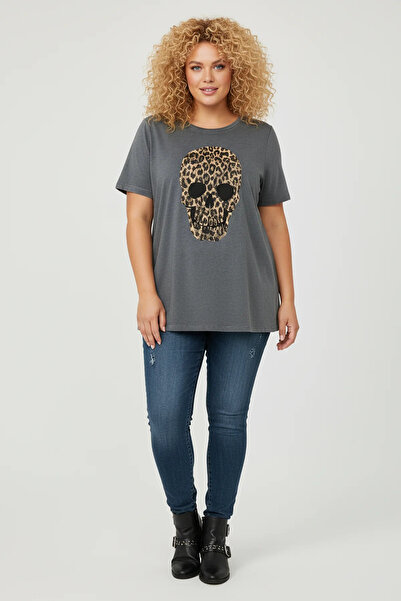 Shape Of You Μπλουζάκι με στάμπα κρανίου