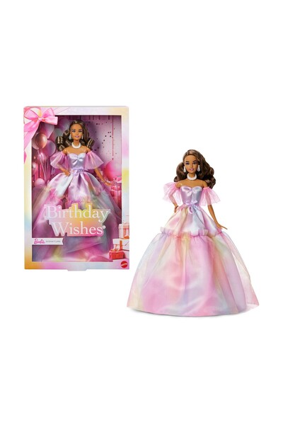mattel Păpușa Barbie Signature cu urări de ziua de naștere (JJX78)