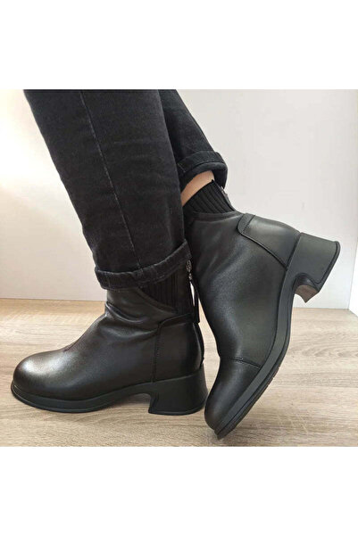 FORMAZIONE Γυναικεία casual μποτάκια 5A868 ΜΑΥΡΟ - Μαύρο, 39