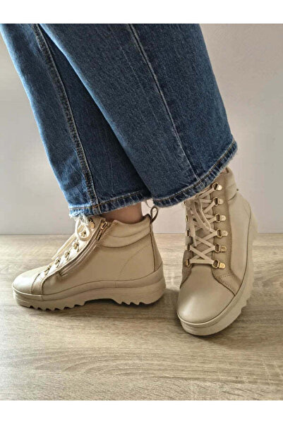 PIKOLINOS Γυναικεία casual μποτάκια W3W-8564C11 ΚΡΕΜ ΜΑΡΦΙΛ - Κρεμ, 36