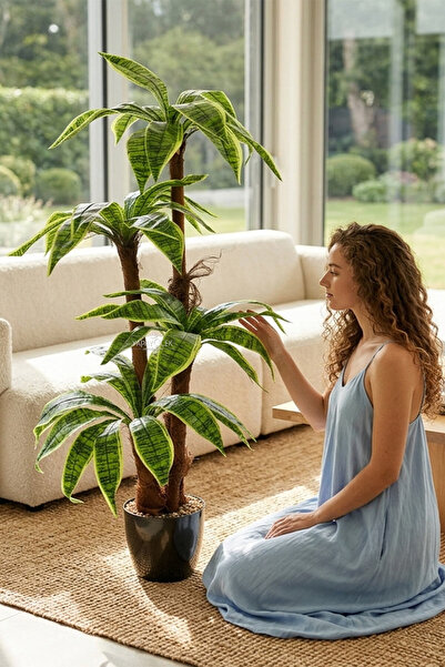 Dwarf Artificial Tree Cordyline 125 cm Model 6