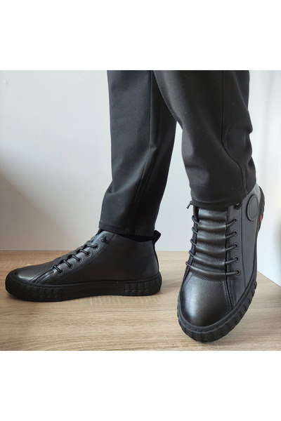 FRANCO GERARDO Ανδρικά casual μποτάκια WZ202002 - 41, Μαύρο