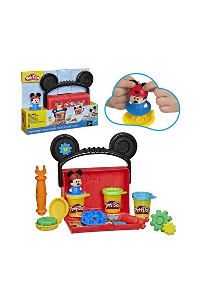 Hasbro Play-Doh Disney Jr Μίκυ Μάους Κλαμπχάουζ Σετ Παιχνιδιού Γκαράζ Μεταφορ...