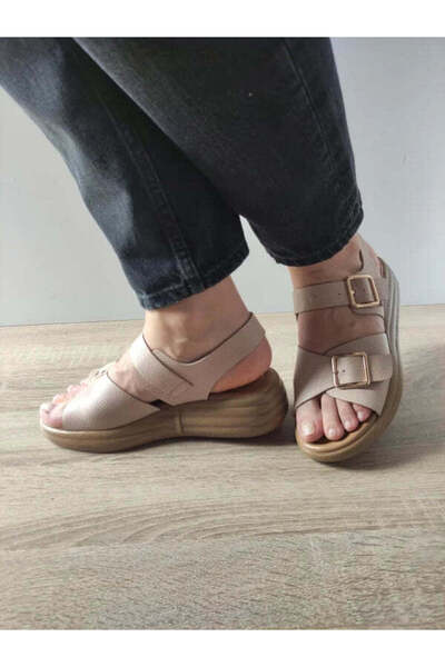 PASS Σανδάλι CASUAL DAMA 60012D C5-N ΜΠΕΖ - Μπεζ, 37