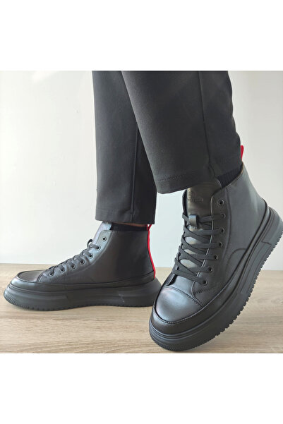 FRANCO GERARDO Ανδρικά casual μποτάκια A22301 - 43, Μαύρο