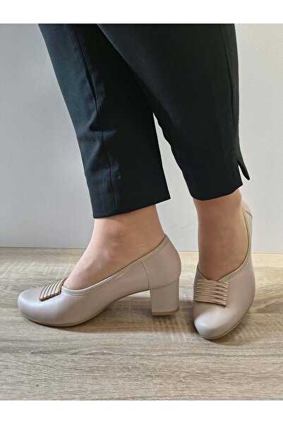 AGA ΚΟΜΨΑ ΓΥΝΑΙΚΕΙΑ ΠΑΠΟΥΤΣΙΑ 01896 3190 000 ΝΥΧΤΕΡΙΝΟ ΜΠΕΖ - Nude, 40