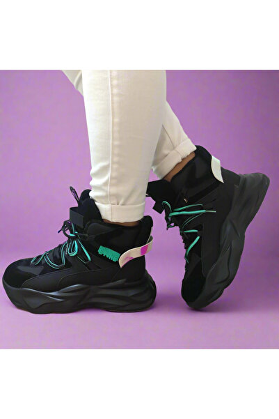 FRANCO GERARDO ΓΥΝΑΙΚΕΙΑ 5057 ΜΑΥΡΑ ΑΘΛΗΤΙΚΑ ΜΠΟΤΑΚΙΑ - 40, Μαύρο