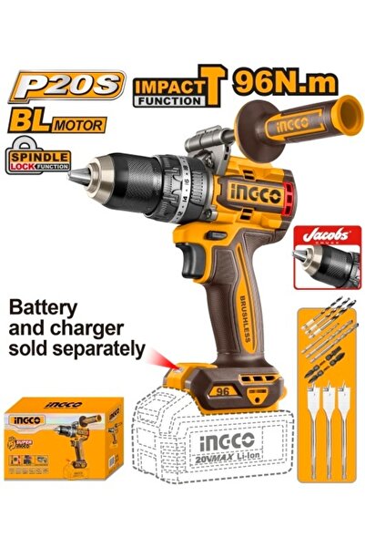 Ingco 20 V 96 Nm Κρουστικό Δράπανο
