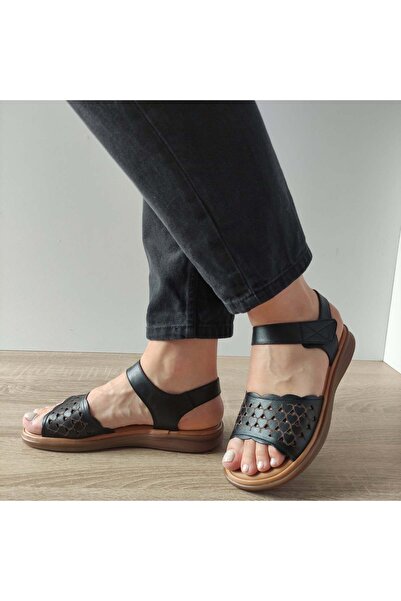 FORMAZIONE Σανδάλια CASUAL ΓΥΝΑΙΚΕΙΑ 50038 ΜΑΥΡΟ - 38, Μαύρο