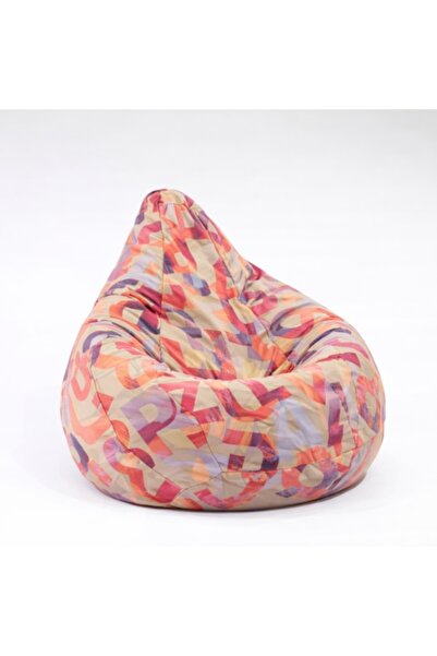 Pufrelax Fotoliu Nirvana Hobbit Pufrelax, Material Textil - Crimson