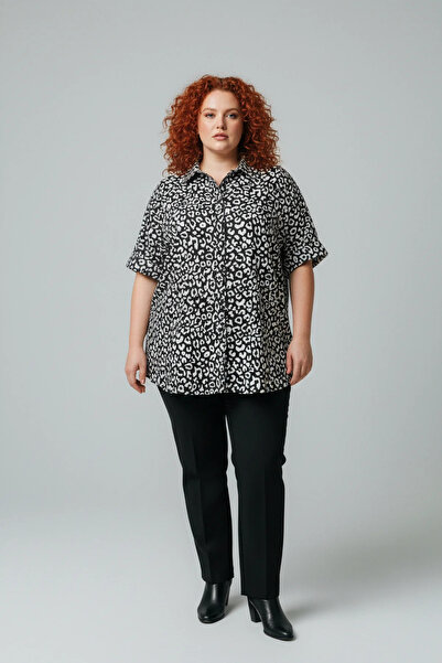 Shape Of You Loose Fit Patterned Shirt