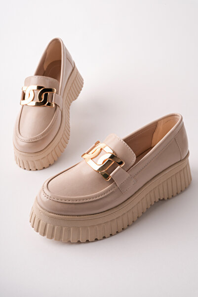 Madam Tarz BLN-1299 Loafer με χοντρή σόλα και αγκράφα