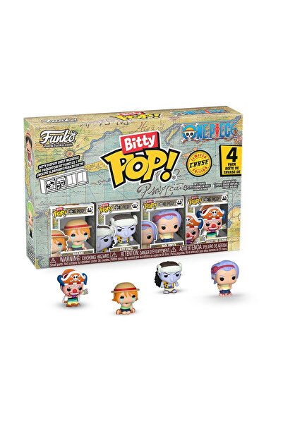Funko Μπιτι Ποπ! One Piece Νάμι Άρλονγκ Νοτζίκο Μπίτι Ποπ! Σετ 4 τεμαχίων Chase