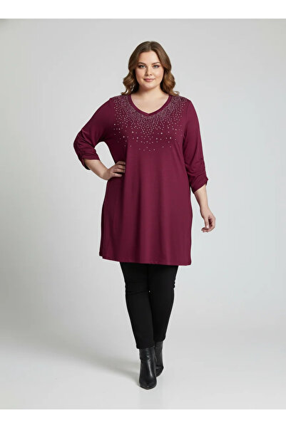 Shape Of You Μπλούζα με στραπτερές λεπτομέρειες και ριχτή εφαρμογή