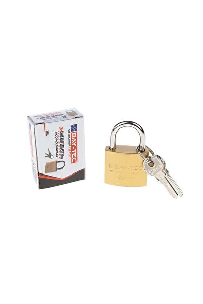 Baytec قفل أصفر صديق للبيئة 25 ملم MK2342