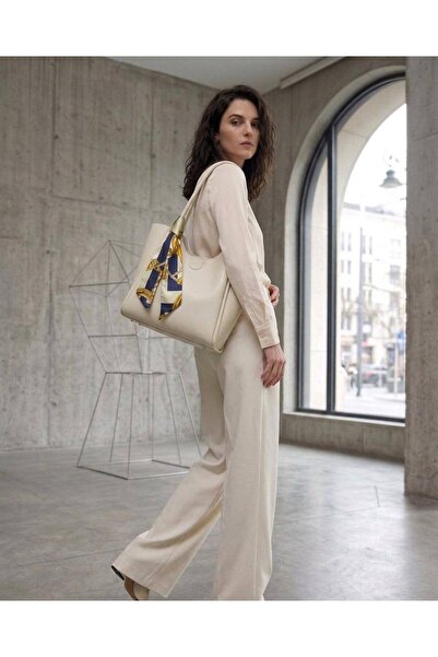 Fiori حقيبة كتف نسائية من الجلد الصناعي