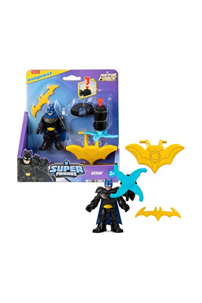 mattel Φίσερ-Πράις DC Σούπερ Φιλαράκια Μέταλ Φορς Μπάτμαν (JDK91)