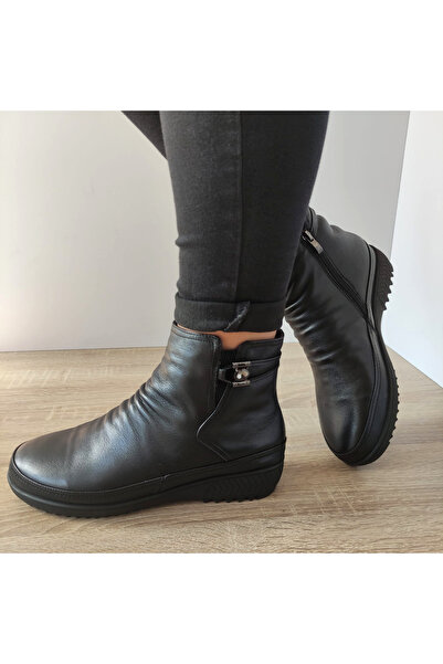 FORMAZIONE Γυναικεία casual μποτάκια FORAMZIONE 69199B-6 ΜΑΥΡΟ - 38, Μαύρο