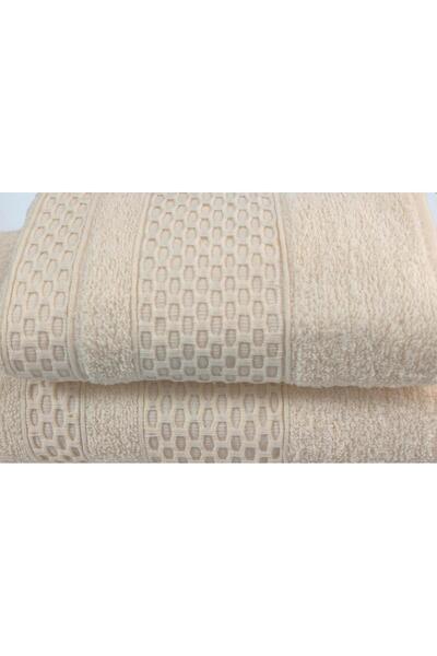MYSOFTHOME 2-Piece Bath Towel Set Cotton Large Size / 90 X 150 cm Bath Towel - 50 X 90 cm Hand Face Head Towel