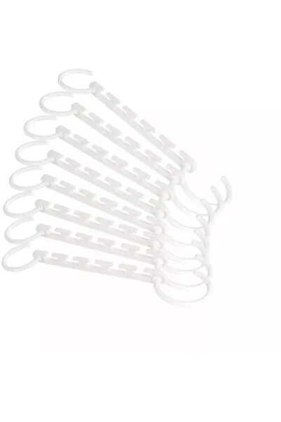 E-ANAMAG Οργανωτής Κρεμαστρών που Τριπλασιάζει τον Χώρο της Ντουλάπας, 8 τεμάχια