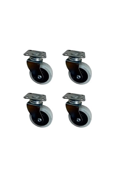naque Ball Caster with Spring - 20X50 - Gray Hks176 - 4 Pieces