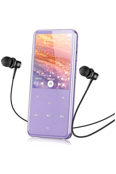 AGPTEK MP3 Player 64GB με Bluetooth 5.3, οθόνη TFT 2.4 ιντσών, HiFi χωρίς απώ...