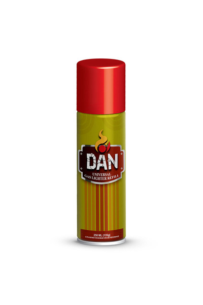 Dan' DAN Gas Lighter Refill, 250 ml
