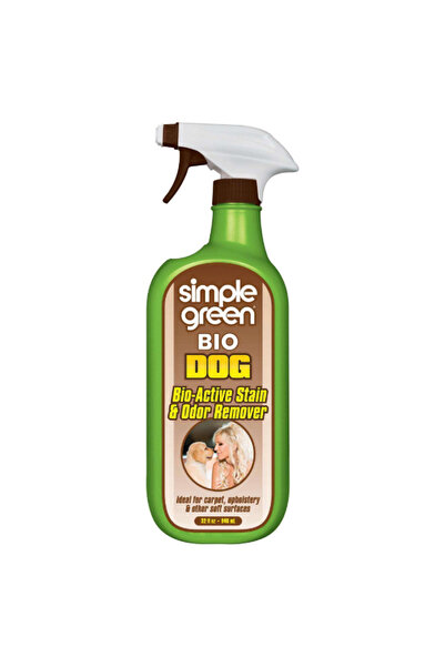 Simple Green مزيل البقع والروائح السائل للكلاب بالإنزيمات الحيوية 32 أونصة