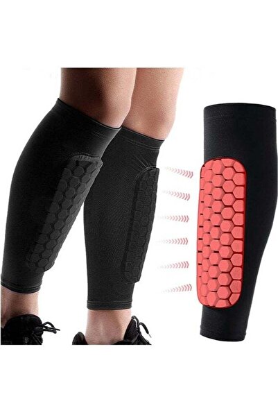 Generic 1 Pair Soccer Shin Guards, Football Shin Guard Socks Sleeves with Foa...