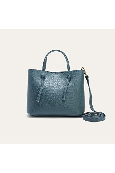 Mudo Leather Look Strap Handbag