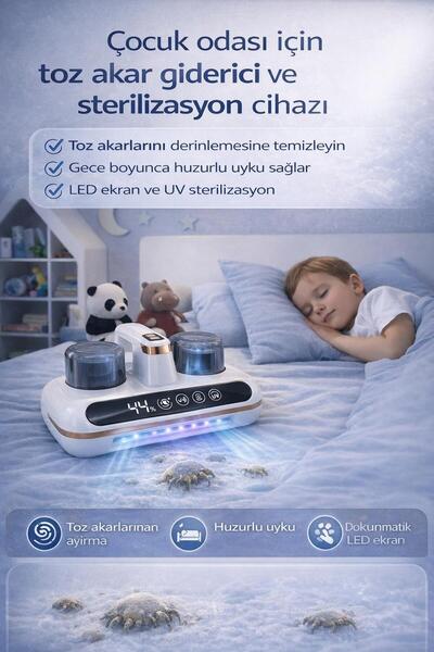 Shopfocus TOZ AKAR GİDERİCİ STERİLİZASYON CİHAZI LED EKRAN AKILLI UV STERİLİZ...